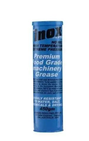 Inox 450G Food Grade Grease tube, highly resistant to water, chemicals, salt and drying.