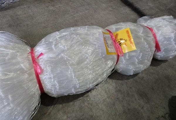 KHON KAEN Flounder Mesh Unslung Netting 5 Inch Mono Flounder Mesh 30md 180M