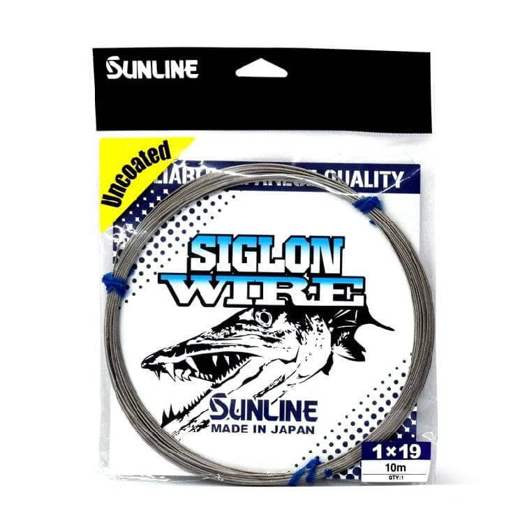 Kilwell ACCESSORIES Sunline Siglon 1X19 Uncoated 10m 91kg 200lb