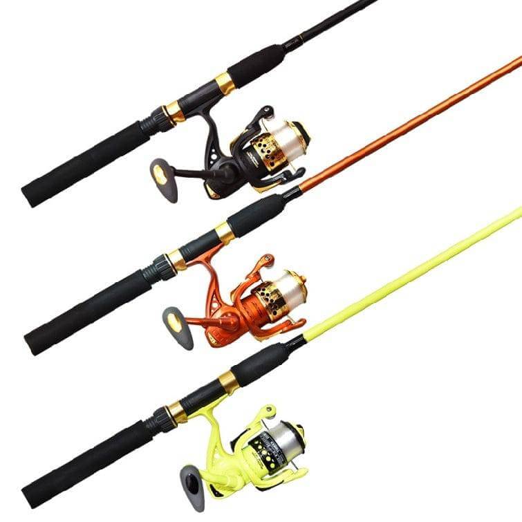 Kilwell Sports Ltd Kids Rods Kilwell Kids LED Disco Spin Combo - 3 Colours X 6 Rods