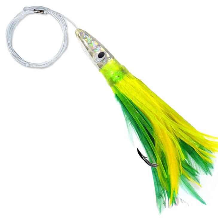 Kilwell Sports Ltd Lures Pacific Tuna Tickler - Green/Yellow - Rigged