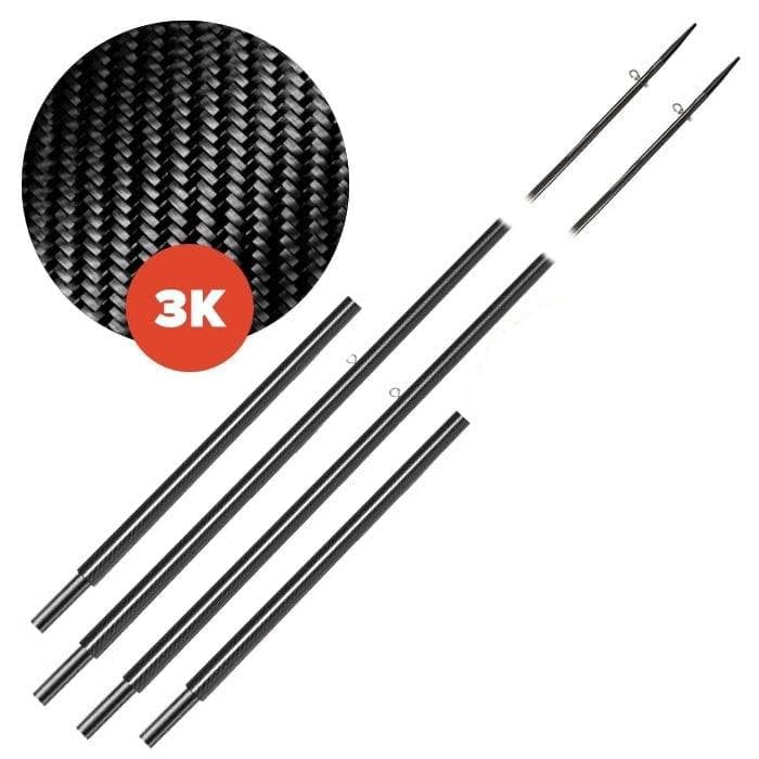 Kilwell Sports Ltd OUTRIGGERS Kilwell NZ Outriggers 5.8m Stiff SL 3K Drop-In