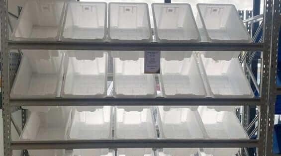 Actionoutdoors-East Longspan Longspan Shelving with Bins