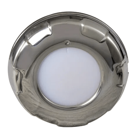 Lumitec Marine Lighting Aurora Surface Mount Dome Light (Stainless Steel) - White/Red