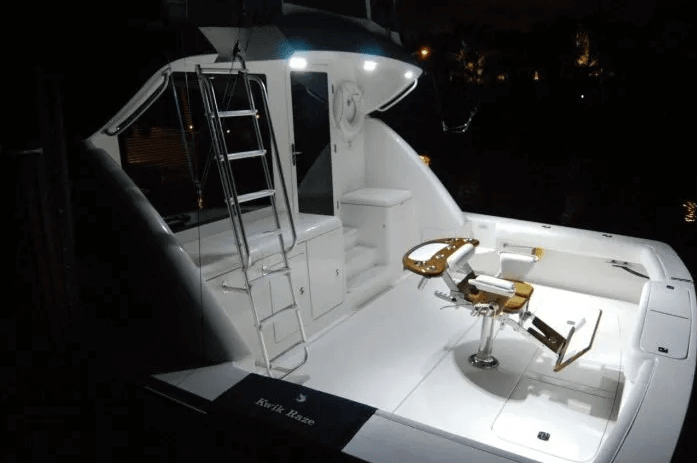 Lumitec Marine Lighting Caprera2 Bracket Mount Led Flood Light (Blk) - White/Red