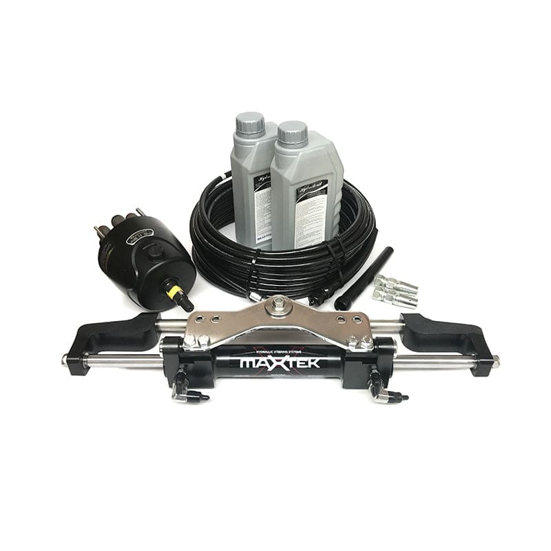 MaXtek Outboard Accessories Hydraulic Outboard Steering 150HP - maXtek Complete Bullhorn Kit