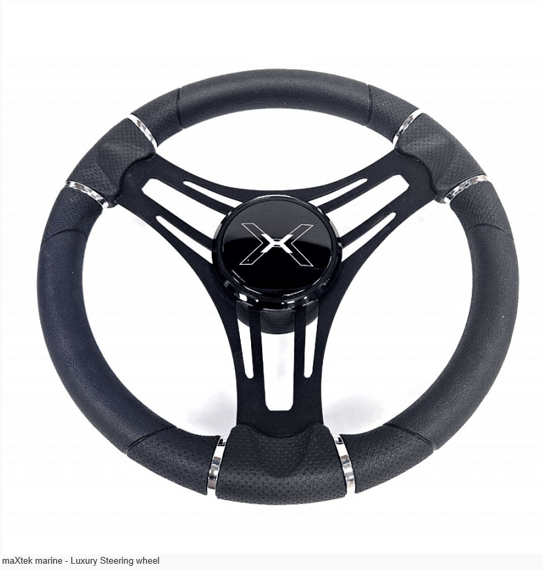 maXtek Outboard Accessories maXtek marine - Luxury Steering wheel