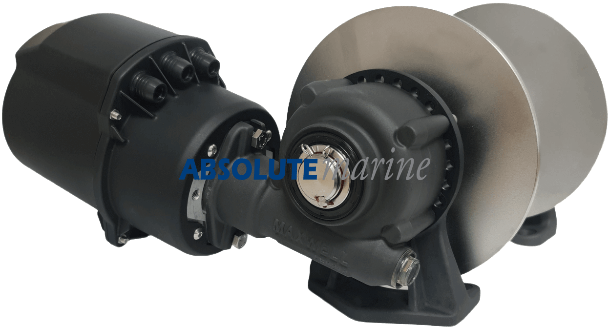 Maxwell Tasman 6-6 Drum Winch - Version 2 showcasing premium components for high-performance boating.