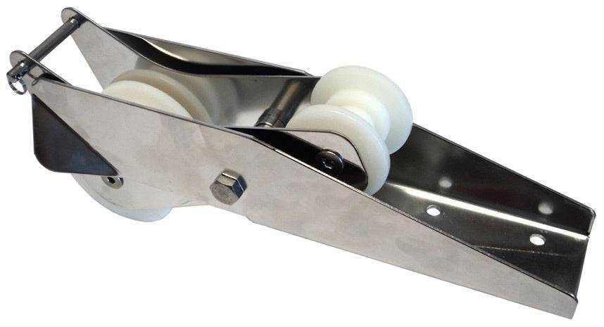 Maxwell Bow Rollers & FairLeads Hinged bow roller, 316 SS, 328mm long