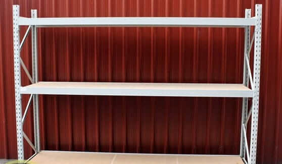 Actionoutdoors-East Longspan New Longspan Racking/Shelving 2100x2700x450-3Level
