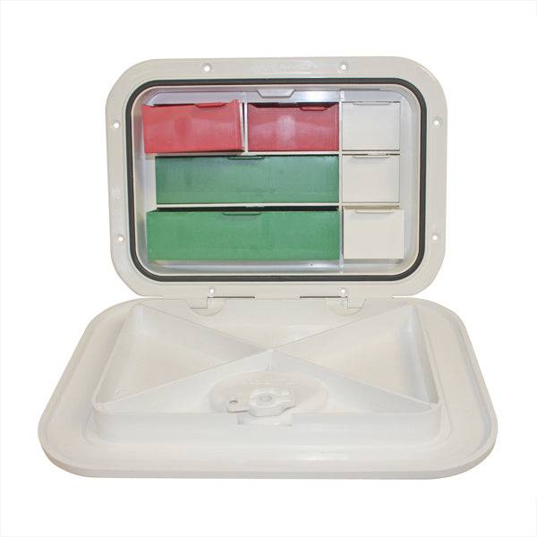 Tackle Box Locker - White - Action Outdoors Kiwi
