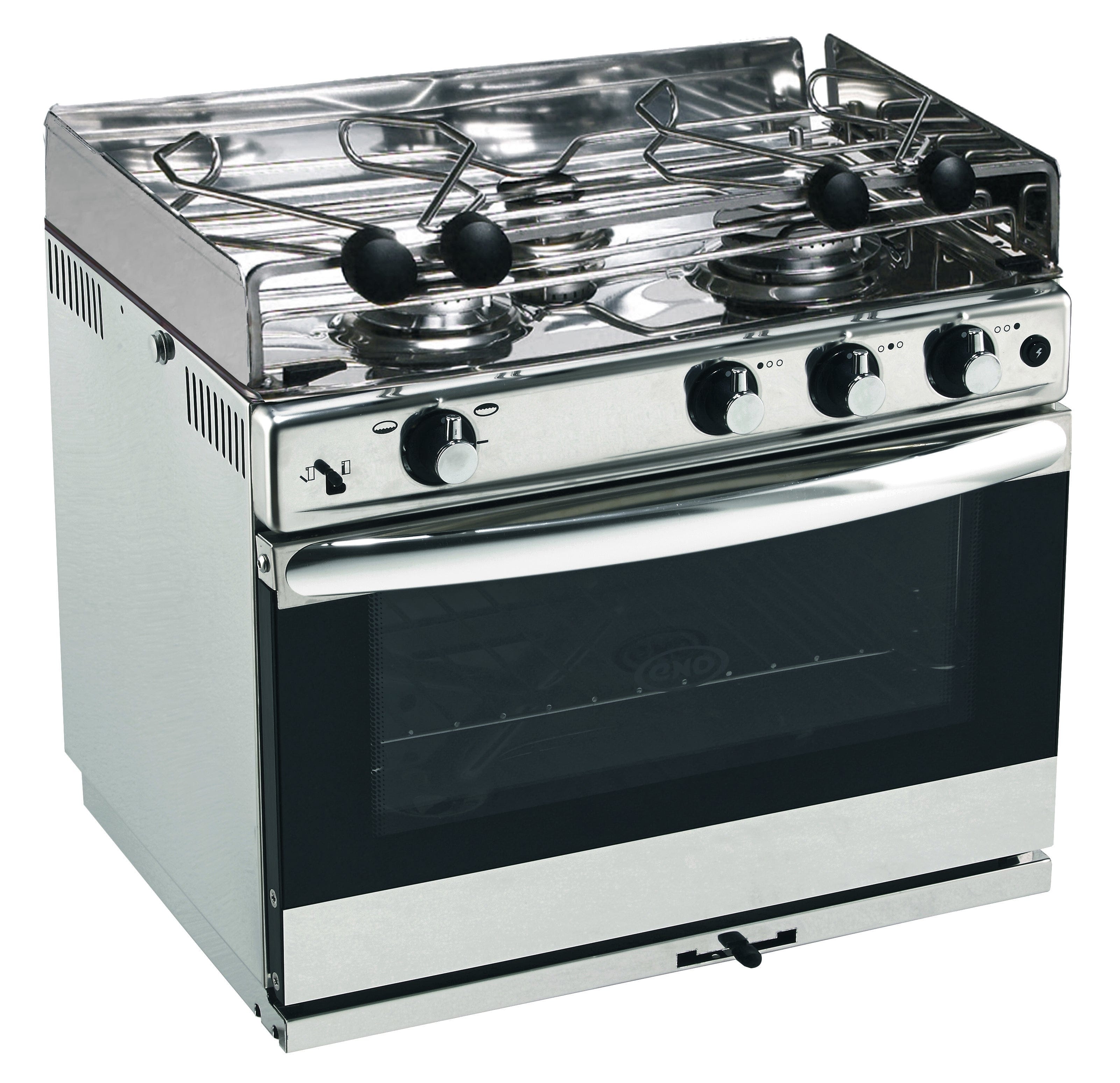 Open Sea Gas Ovens & Hobs Marine RV 3 Burner Oven with Grill - OPEN SEA