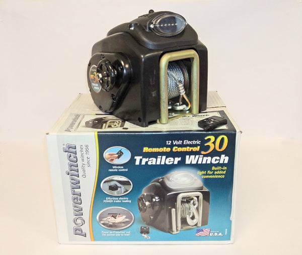 Power Winch Electric Winch For Trailers 12V Wireless Remote Operated Trailer Winch