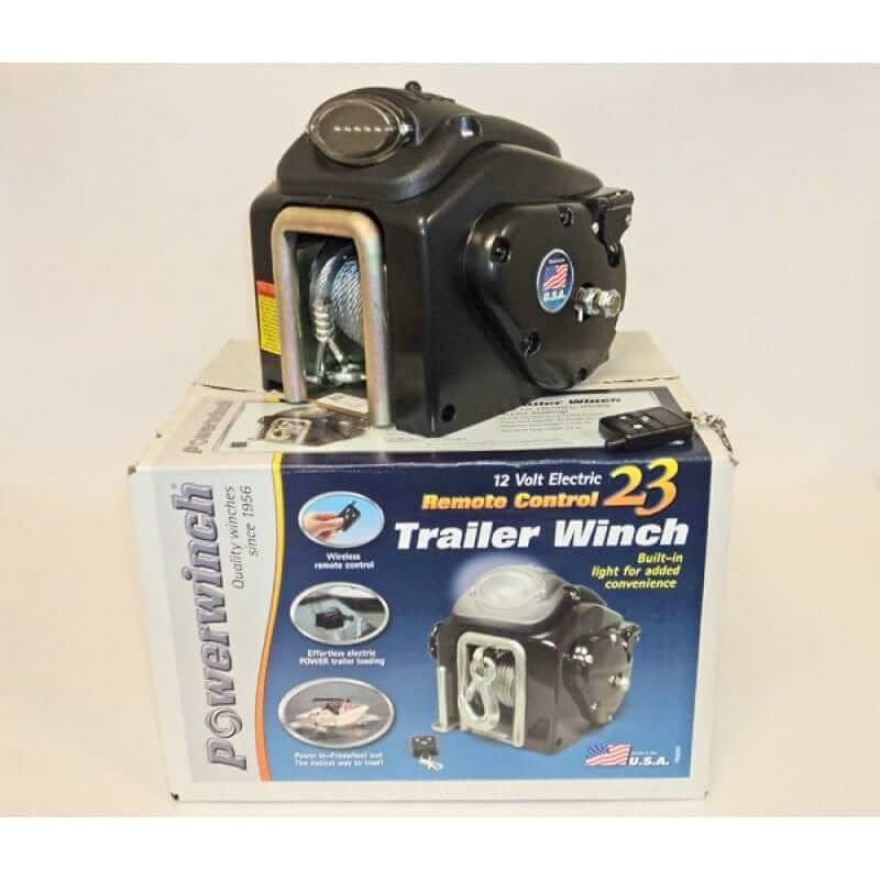 Power Winch Electric Winch For Trailers Remote Wireless Power-winch for up To 7500lbs