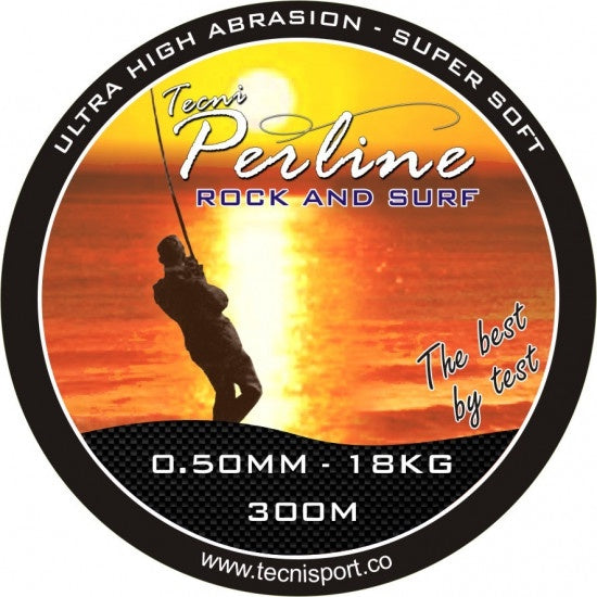 Tecni-Perline ROCK & SURF 0.55MM X 18KG X 300M - Action Outdoors Kiwi