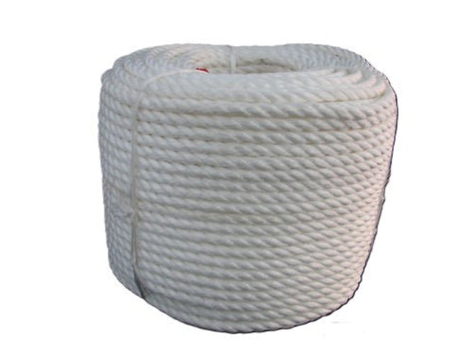 Silver Rope 3 strand 12mm x 250M Coil - Action Outdoors Kiwi