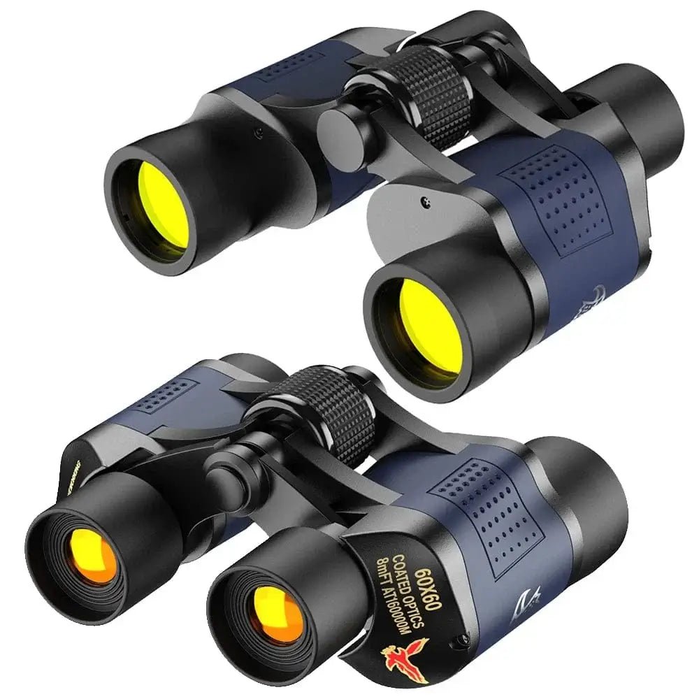 China China Standard Kit Professional 60x60 BAK4 Optical Binoculars Telescope Long Distance Portable Powerful HD Binocular for Hunting Traveling Outdoor