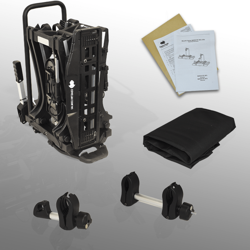 QUICK FIT Bike Rack XF2 Large Fold-up/Tilting 2 Bike Rack 7020