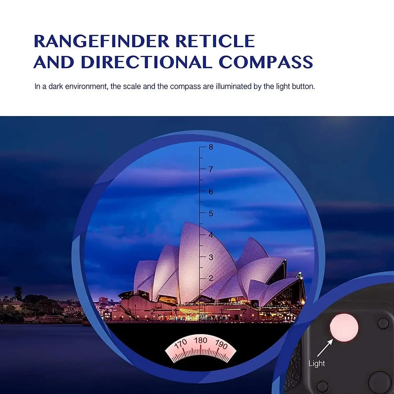 China China Binoculars 10x50 Marine Military Telescope Adults Waterproof With Rangefinder Compass BAK4 Prism HD Bird Watching For Hunting