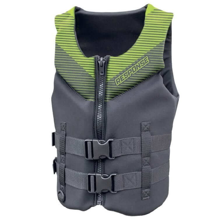 Response Life Jacket Response Neo 50S Adult 60-70Kg Plus Black/Green