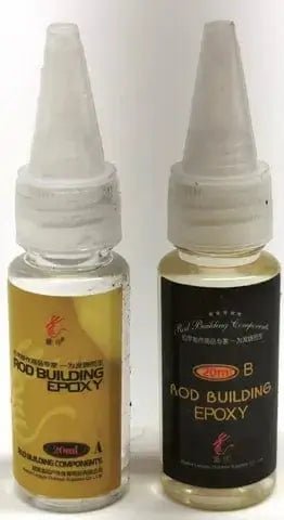 Rod Binding Resin bottles for fishing rod maintenance and repairs, ensuring durable binding thread protection.