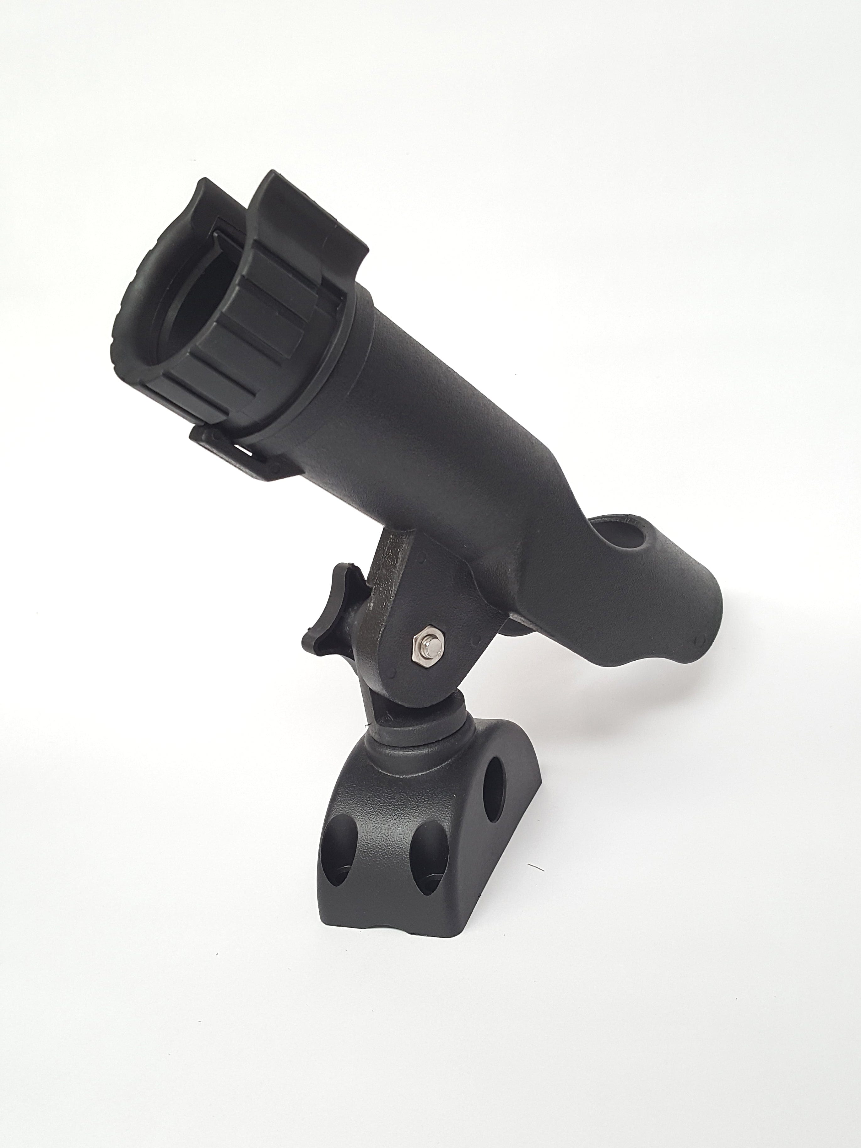 RodKing General Rod holder - Side or Deck mount - Black