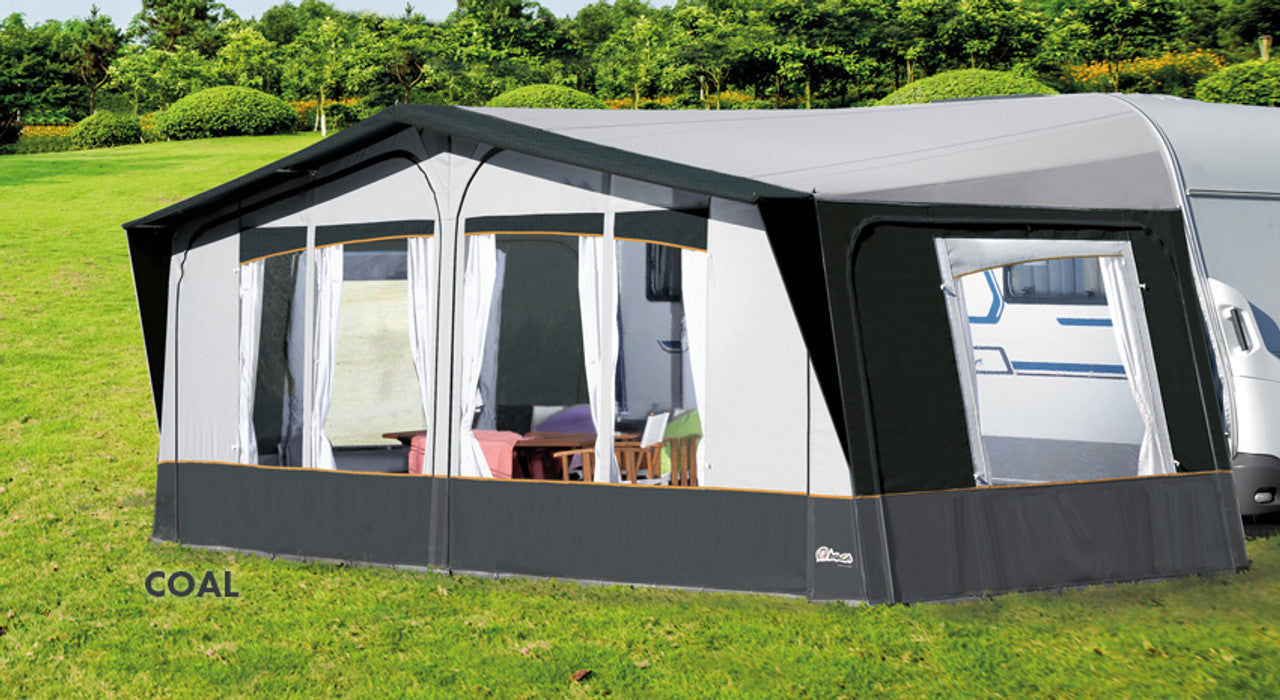 Inaca Sands 250 Coal Awning Complete -11.25m - Action Outdoors Kiwi