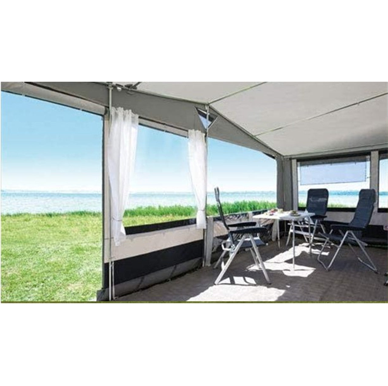 Inaca Sands 250 Coal Awning Complete -11.25m - Action Outdoors Kiwi