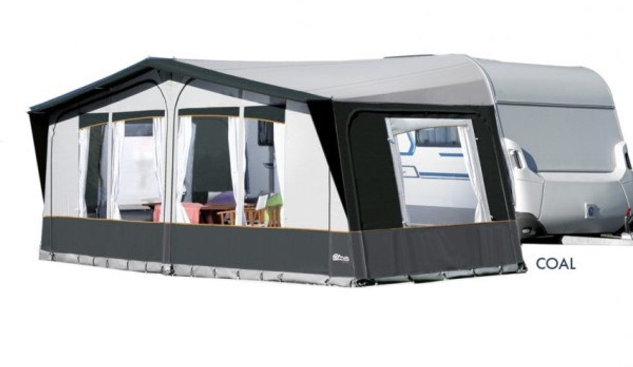 Inaca Sands 250 Coal Awning Complete -11.25m - Action Outdoors Kiwi
