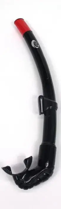Snorkels featuring a comfortable silicone mouthpiece for easy breathing and clearing.