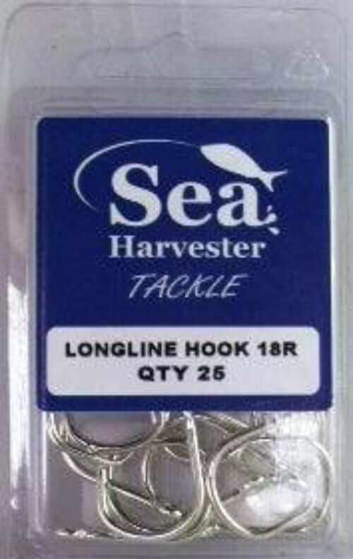 Sea- Harvester General Longline Hook 18R 25 Pack