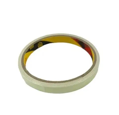 Sea Harvester Luminous Tape 3m x 10 mm roll showcasing the 3 metre length and 10 mm width, ideal for surcasting rods.