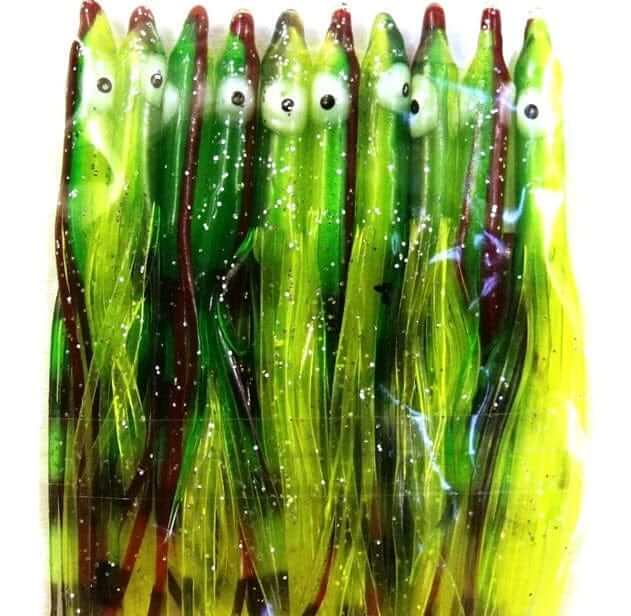 Sea- Harvester Lures Needle Fish Green 90mm PKT10