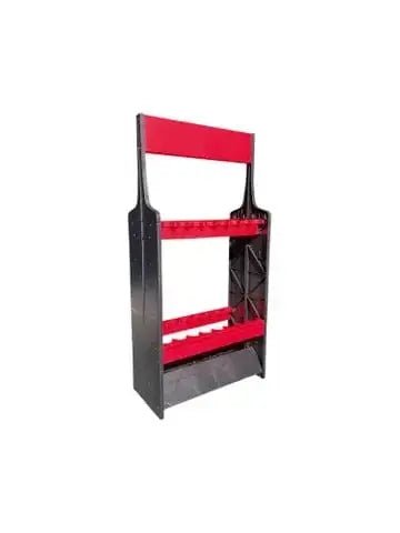 Rod Rack Plastic, Sea Harvester plastic rod rack for up to 16 rods, requires assembly, color may vary.