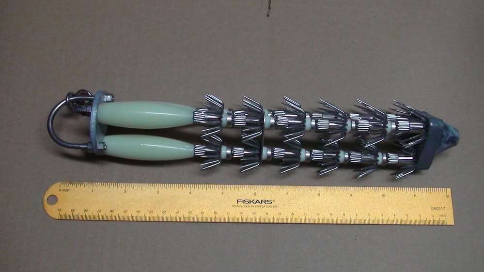 Sea- Harvester Squid Jig 300mm Super Lumo Squid Jig