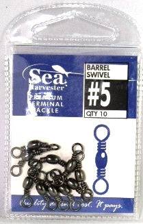 Sea- Harvester Swivel Barrel Brass Barrel Swivel #5 PKT 10