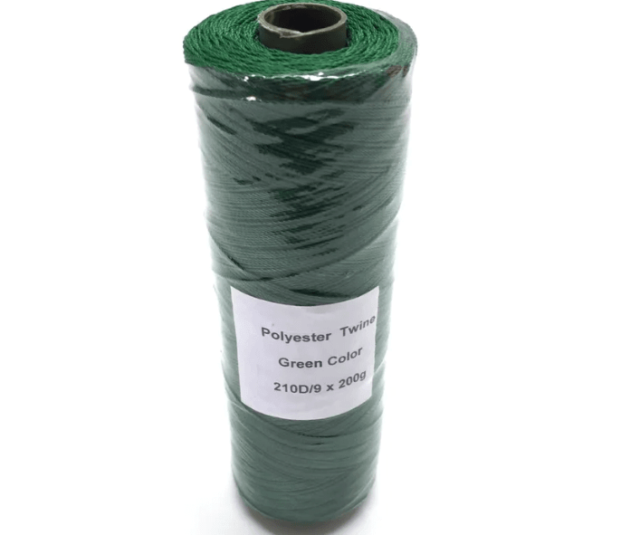Sea- Harvester Twine Net Mending Twine Green Size: 210D/9 x 200g