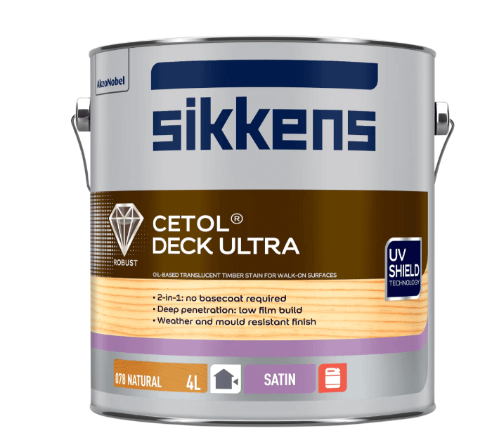 Sikkens Cetol Deck Ultra Sikkens Cetol Deck Ultra - Natural 4L