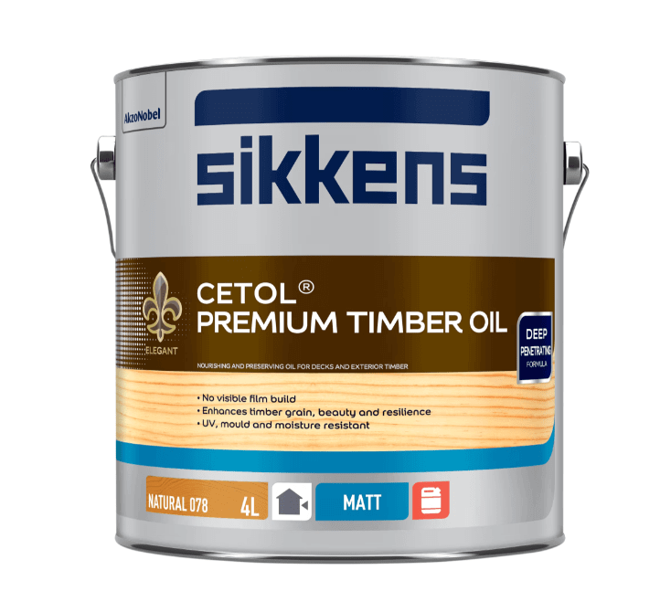 Sikkens Premium Timber Oil Sikkens Cetol Premium Timber Oil - Natural 4L