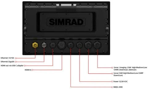 Simrad Simrad NSS4 -12 MFD, World Basemap