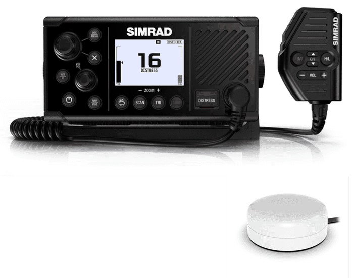 Simrad VHF Marine Radio Simrad Rs40-b And Gps-500 Ais