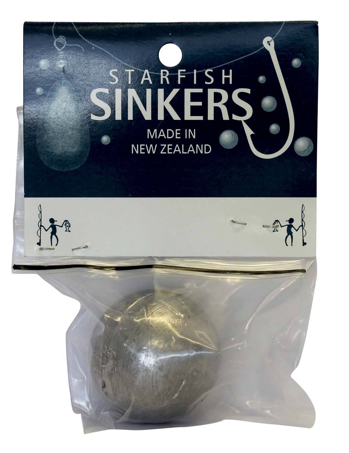 starfish Ball Sinkers Starfish Ball Sinker Packet 8oz (1 per pack)