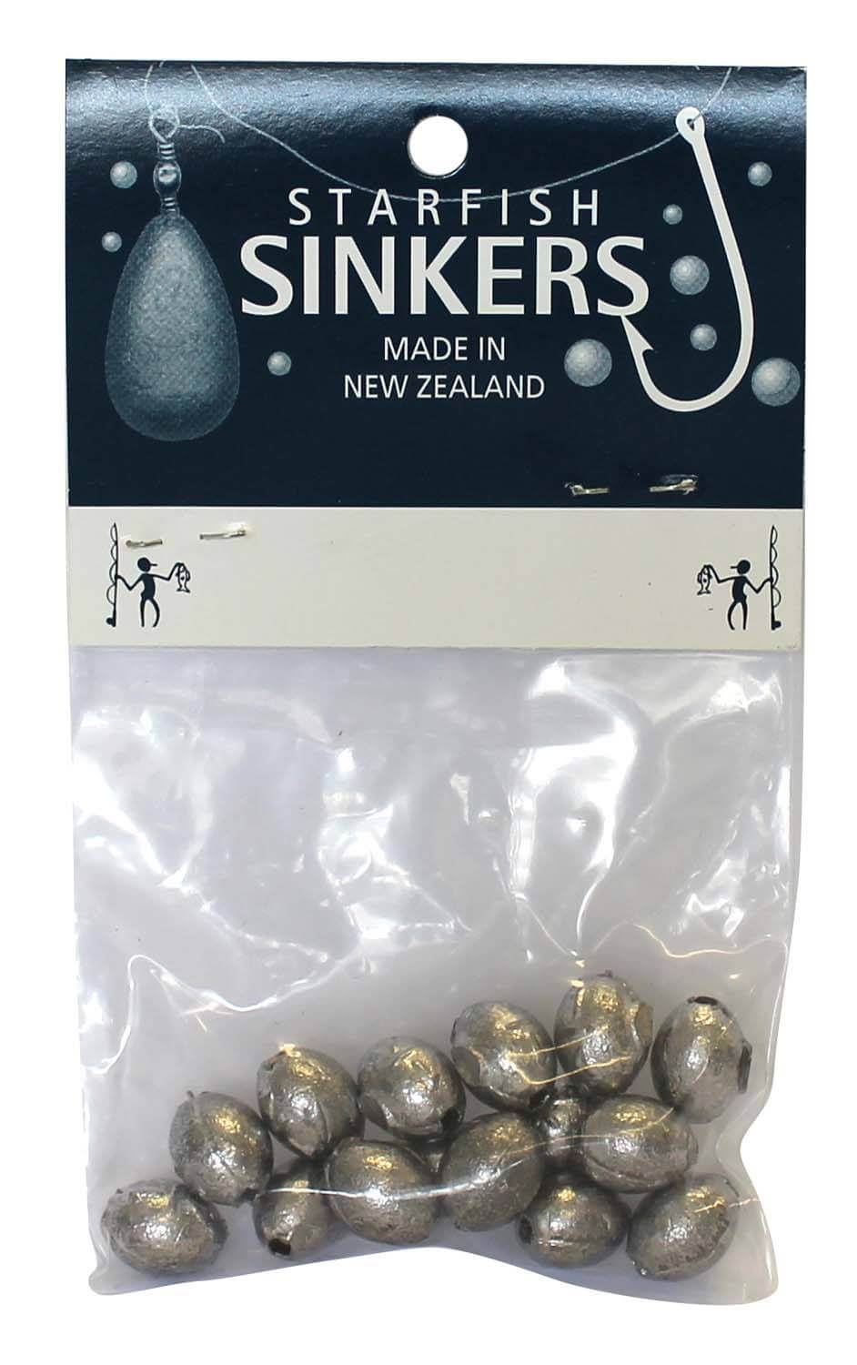 starfish Egg Sinkers Starfish Egg Sinker Packet 1/4oz (15 per pack)