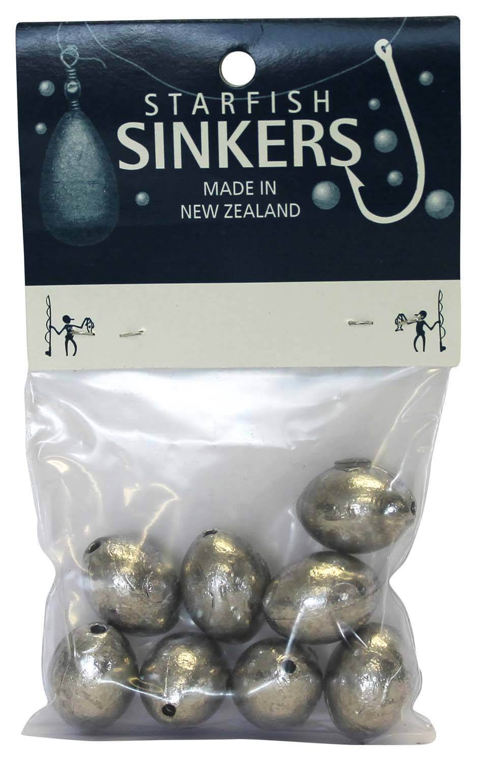 starfish Egg Sinkers Starfish Egg Sinker Packet 1oz (8 per pack)