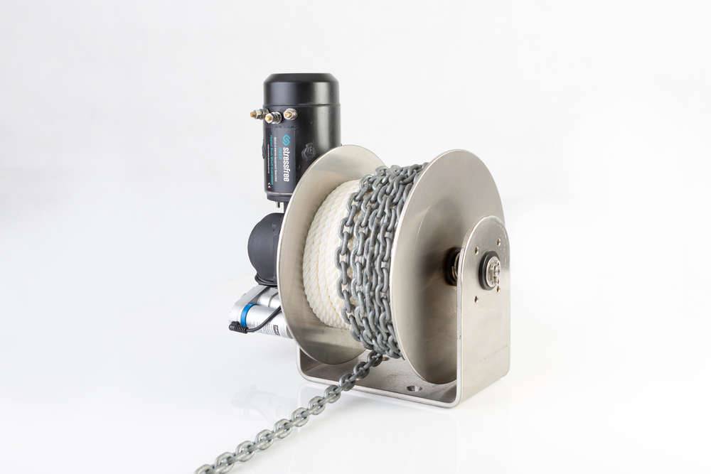 Stressfree Marine Anchor Drum Winches Stressfree Midi 50 - Free Fall - Boats to 7m