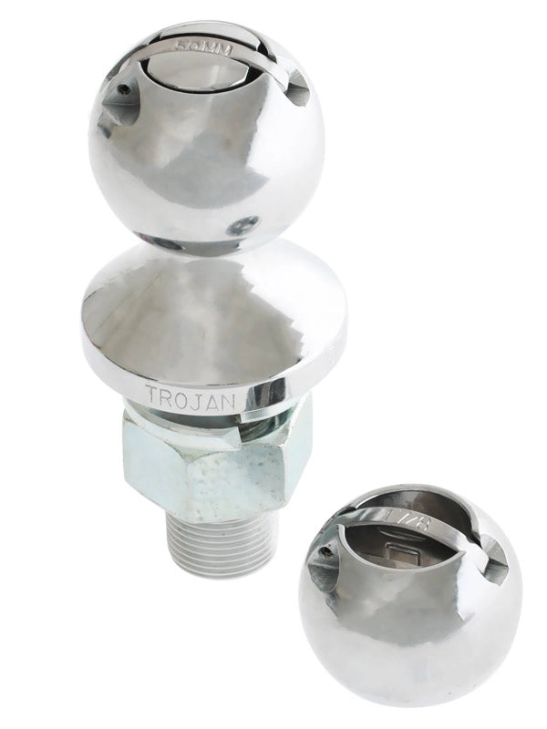 Tow Ball Duo Ball 3500kg 50mm and 1-7/8 T543010 - Action Outdoors Kiwi