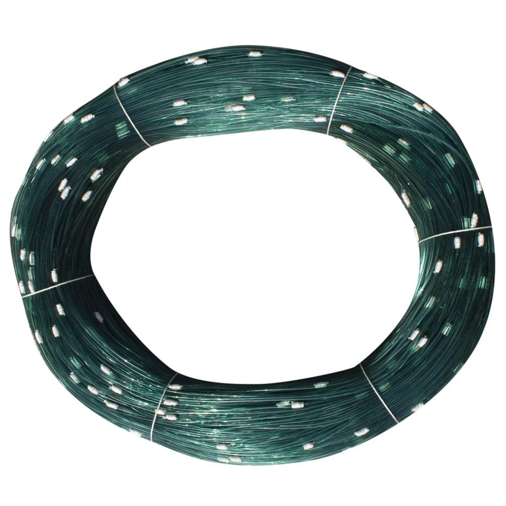 Tecni-Perline Hanks & Coils Green / 1000m x 1.30mm x 2.0m Stops Stoppered Line Hank 1000m