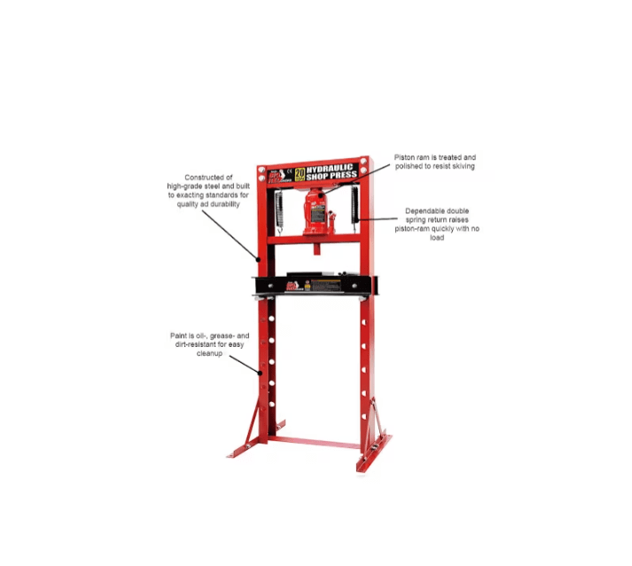 Torin - Big Red Aluminium Racing Jack Torin - Big Red Hydraulic Press 20 Ton 150mm Stroke