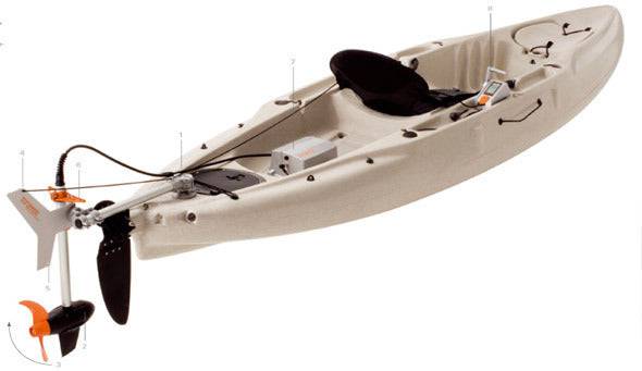 Torqeedo Electric Outboard Torqeedo Ultralite 1403 Electric Kayak Motor