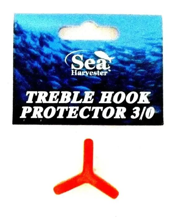 Treble Hook Protector 3/0 10 Per Pack, Sea Harvester treble hook protectors for safe transport.